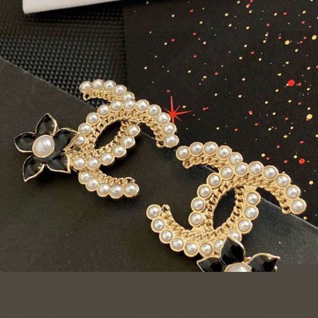 Ch*el earrings